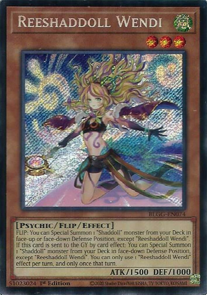 Reeshaddoll Wendi  (BLGG-EN074) Secret Rare [PREORDER - Llegada: 08/07]