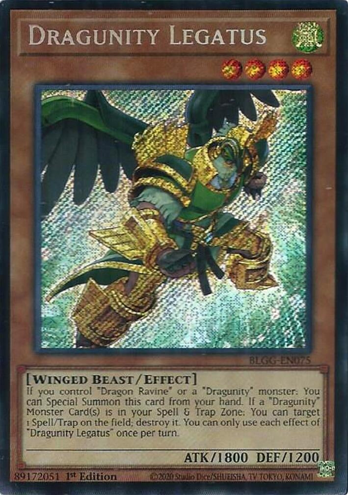 Dragunity Legatus (BLGG-EN075) Secret Rare [PREORDER - Llegada: 08/07]
