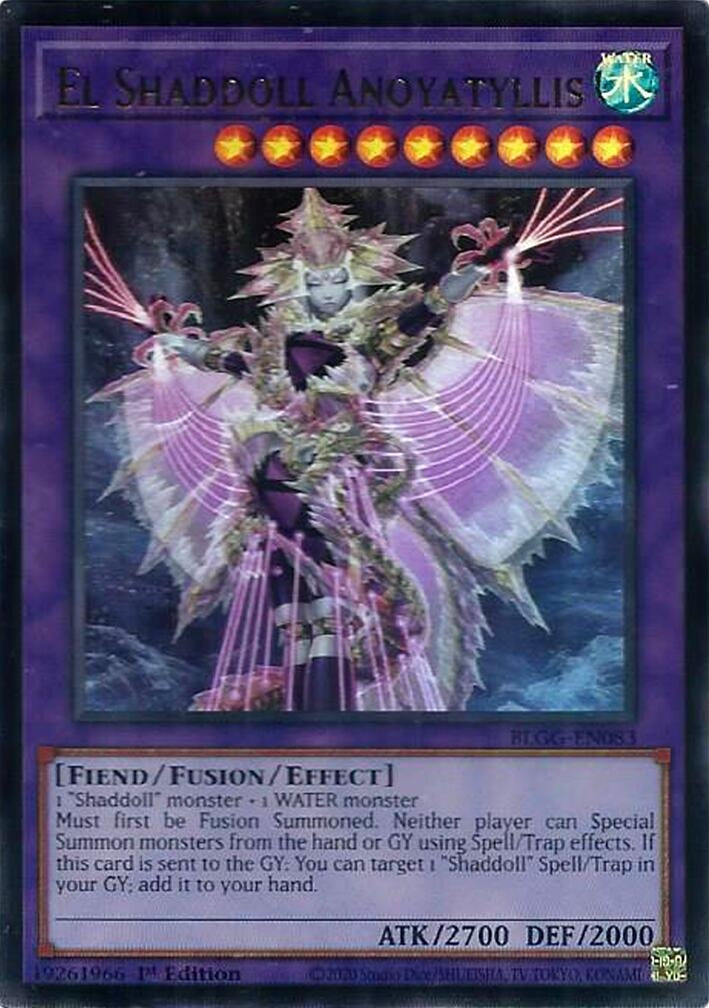 El Shaddoll Anoyatyllis (BLGG-EN083) Ultra Rare [PREORDER - Llegada: 08/07]