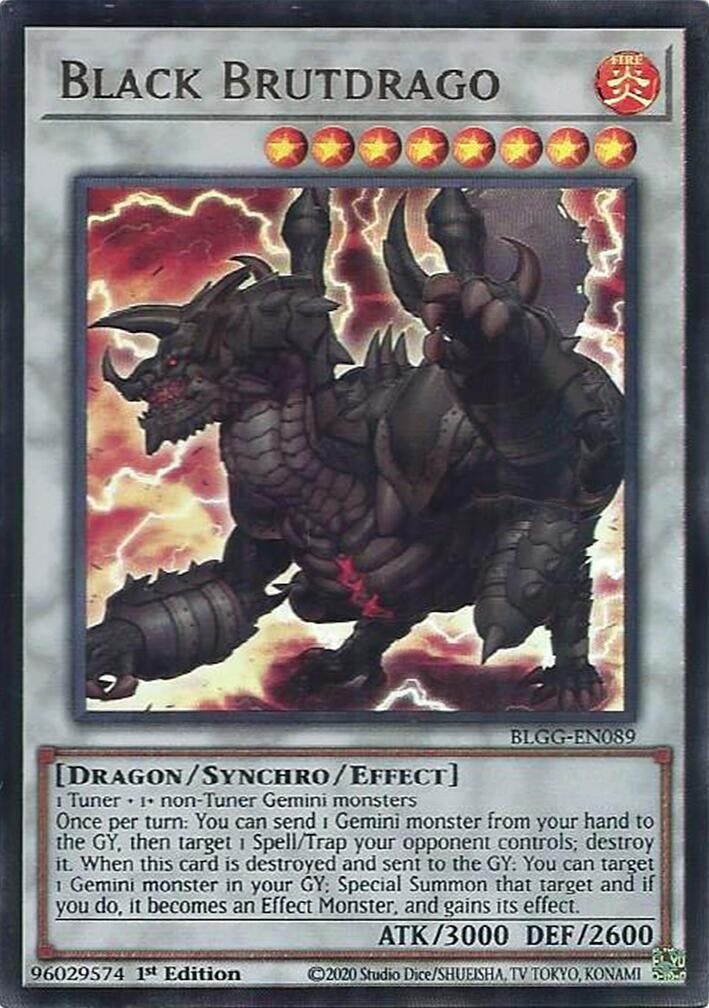 Black Brutdrago (BLGG-EN089) Ultra Rare [PREORDER - Llegada: 08/07]