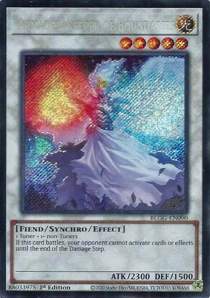 Armades, Keeper of Boundaries (BLGG-EN090) Secret Rare [PREORDER - Llegada: 08/07]