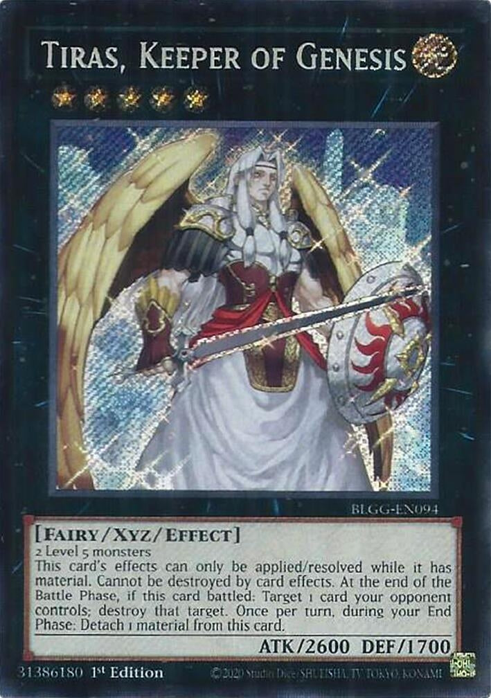 Tiras, Keeper of Genesis  (BLGG-EN094) Secret Rare [PREORDER - Llegada: 08/07]