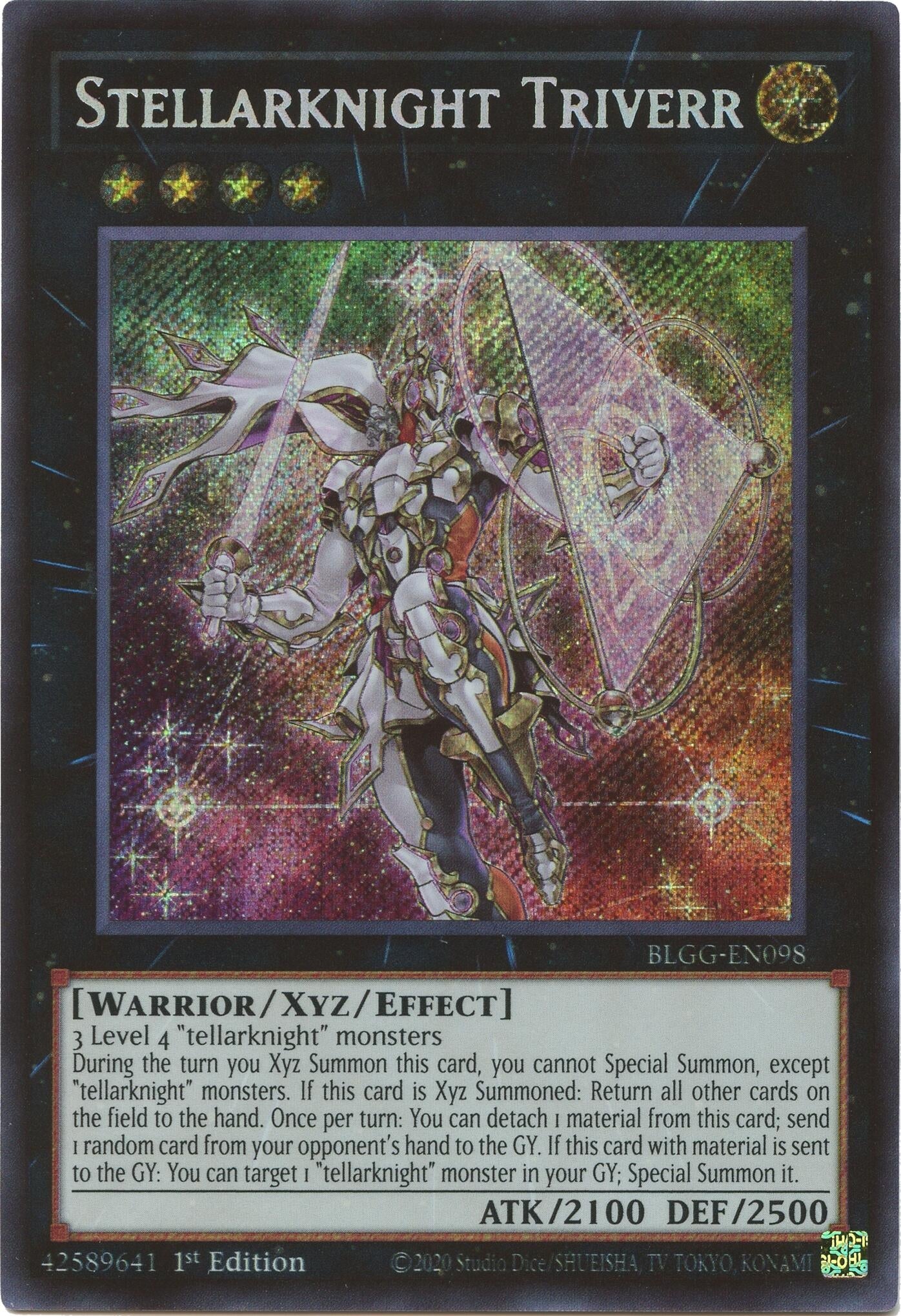 Stellarknight Triverr (BLGG-EN098) Secret Rare [PREORDER - Llegada: 08/07]