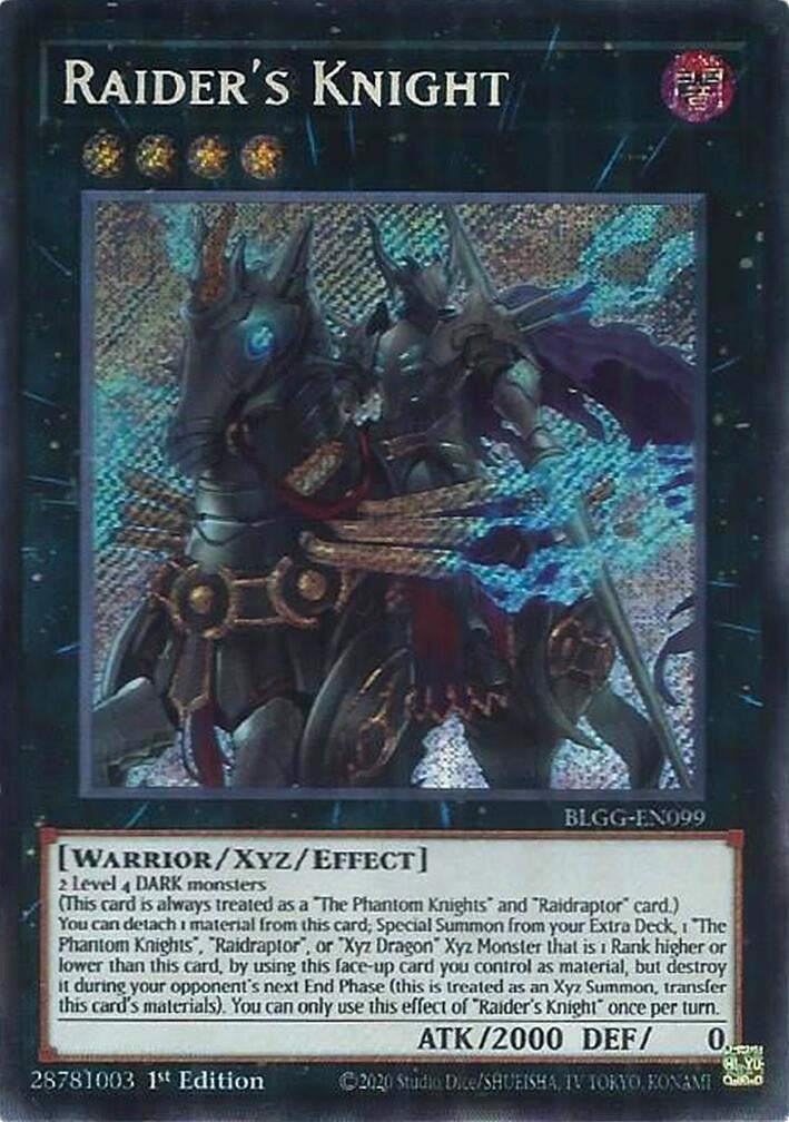 Raider's Knight (BLGG-EN099) Secret Rare [PREORDER - Llegada: 08/07]
