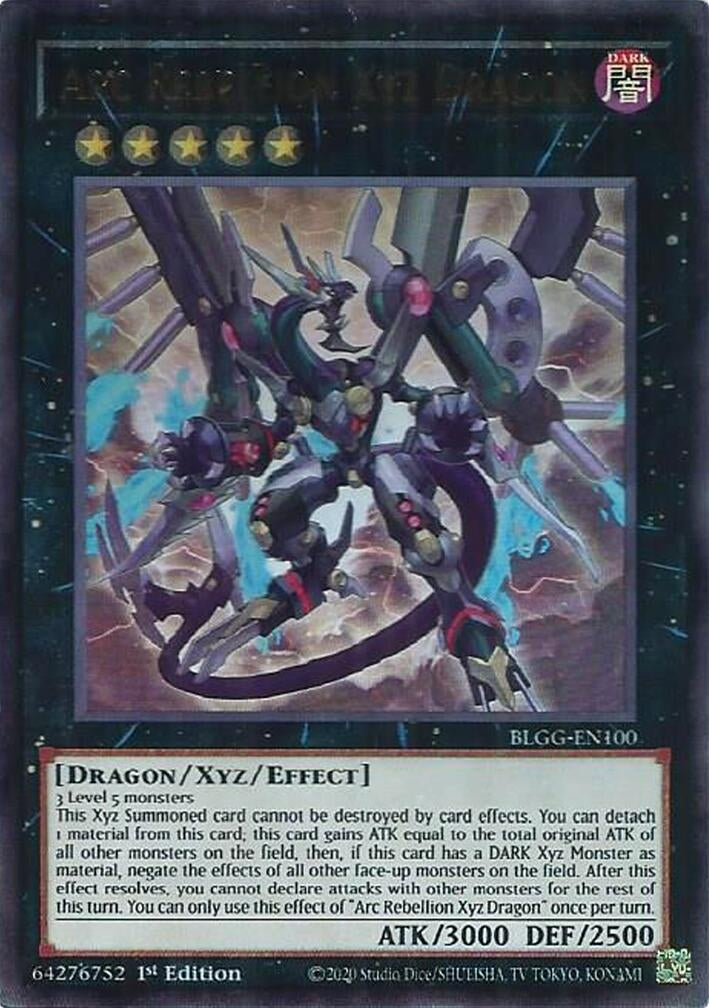 Arc Rebellion Xyz Dragon (BLGG-EN100) Ultra Rare [PREORDER - Llegada: 08/07]