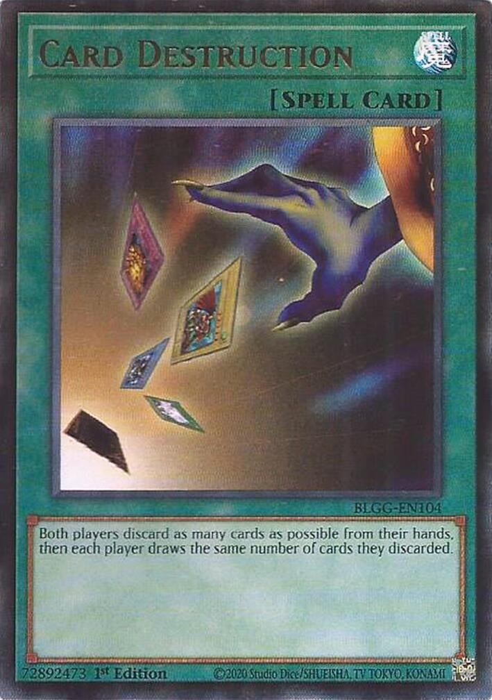 Card Destruction (BLGG-EN104) Ultra Rare [PREORDER - Llegada: 08/07]