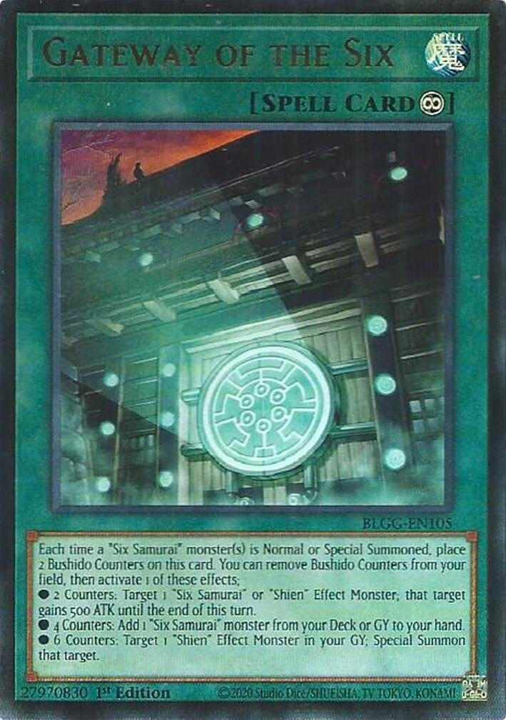 Gateway of the Six (BLGG-EN105) Ultra Rare [PREORDER - Llegada: 08/07]
