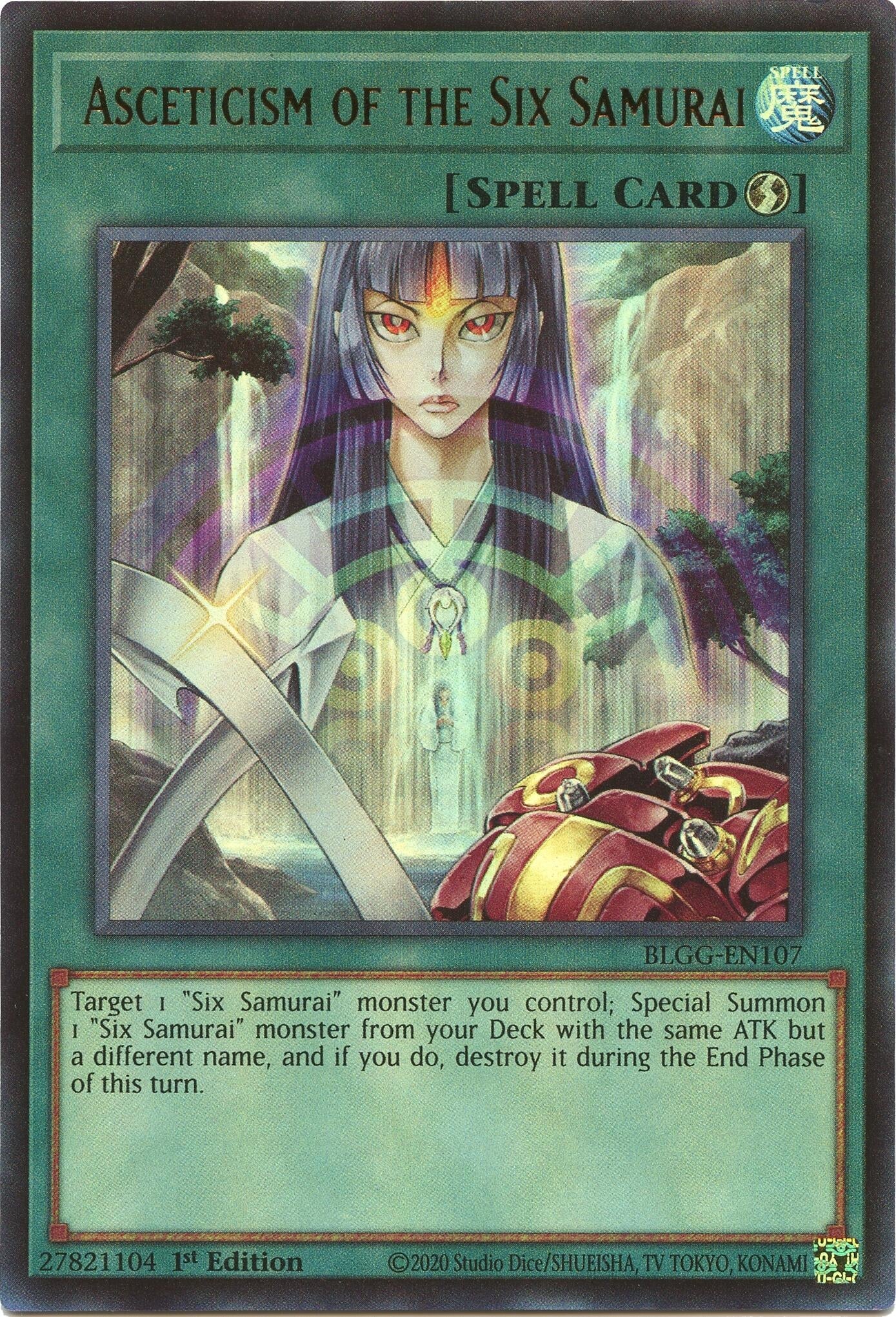 Asceticism of the Six Samurai (BLGG-EN107) Ultra Rare [PREORDER - Llegada: 08/07]