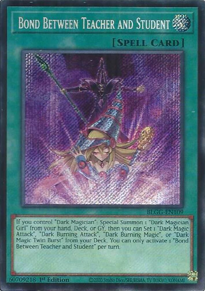 Bond Between Teacher and Student (BLGG-EN109) Secret Rare [PREORDER - Llegada: 08/07]