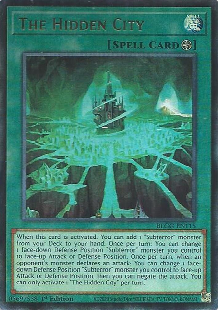 The Hidden City (BLGG-EN115) Ultra Rare [PREORDER - Llegada: 08/07]