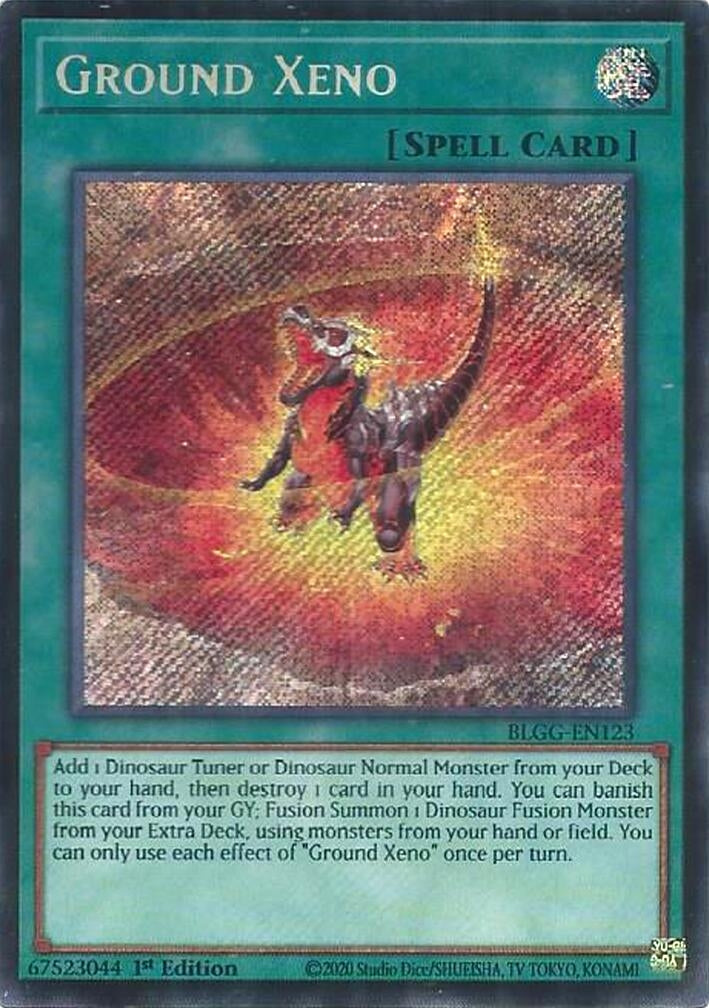 Ground Xeno  (BLGG-EN123) Secret Rare [PREORDER - Llegada: 08/07]