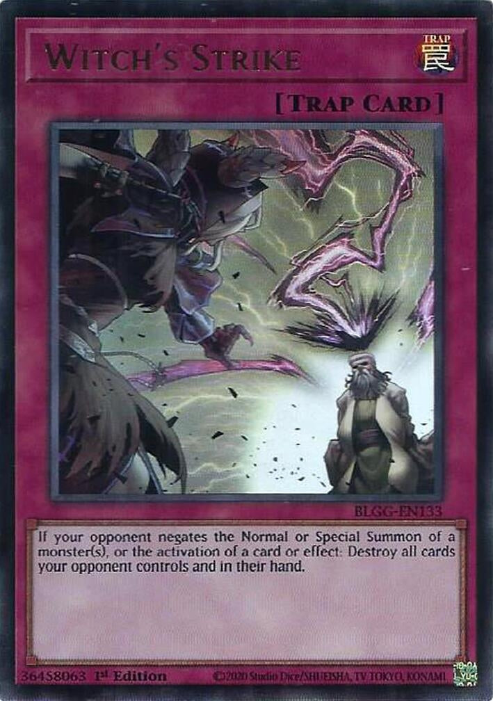 Witch's Strike (BLGG-EN133) Ultra Rare [PREORDER - Llegada: 08/07]