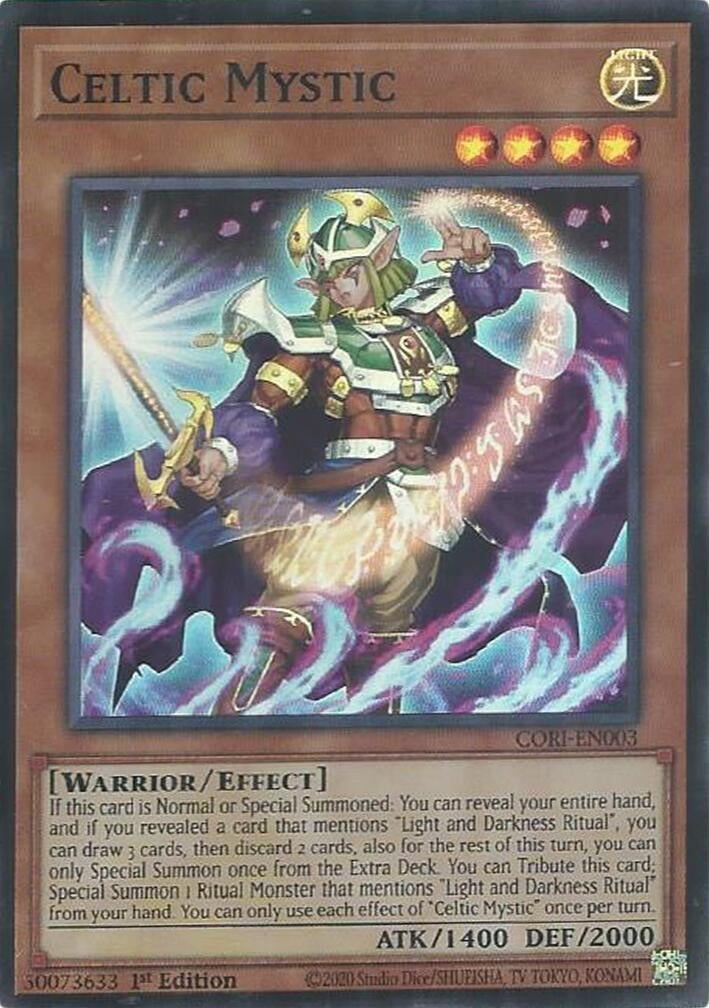 Celtic Mystic (CORI-EN003) Super Rare [PREORDER - Llegada: 11/08]