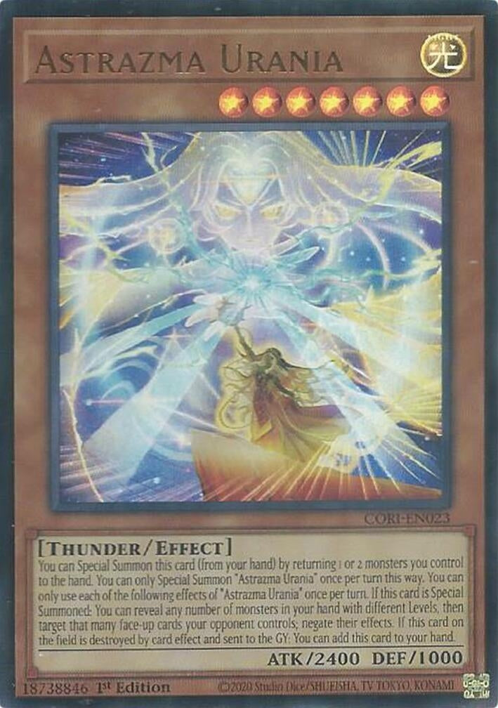 Astrazma Urania (CORI-EN023) Ultra Rare [PREORDER - Llegada: 11/08]