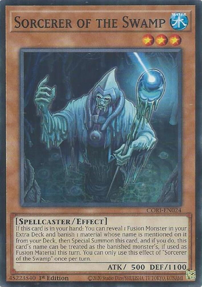Sorcerer of the Swamp (CORI-EN024) Common [PREORDER - Llegada: 11/08]