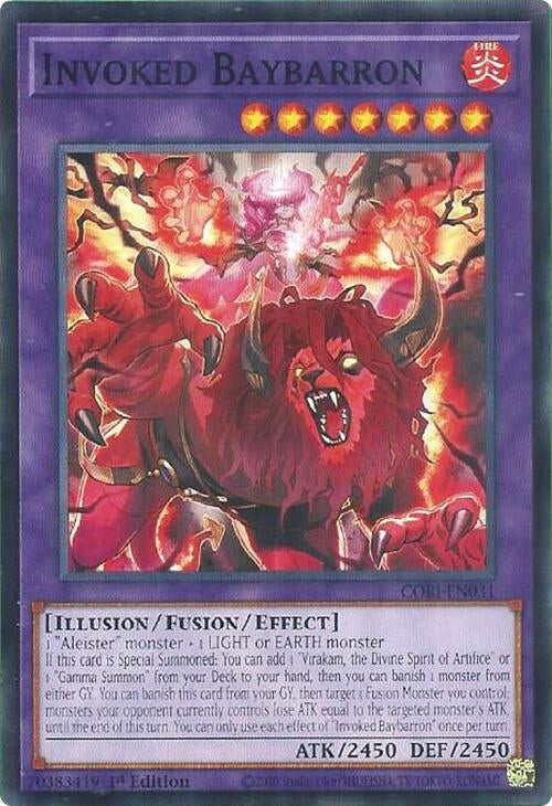 Invoked Baybarron (CORI-EN031) Common [PREORDER - Llegada: 11/08]