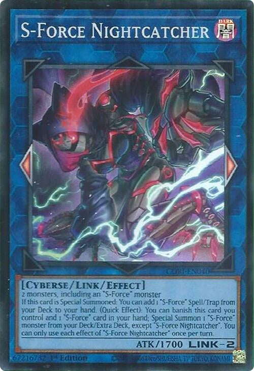 S-Force Nightcatcher (CORI-EN040) Super Rare [PREORDER - Llegada: 11/08]