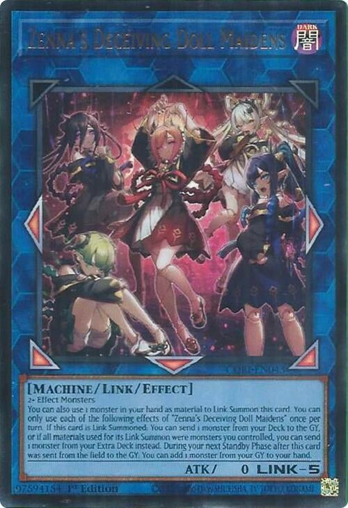 Zenna's Deceiving Doll Maidens (CORI-EN043) Ultra Rare [PREORDER - Llegada: 11/08]