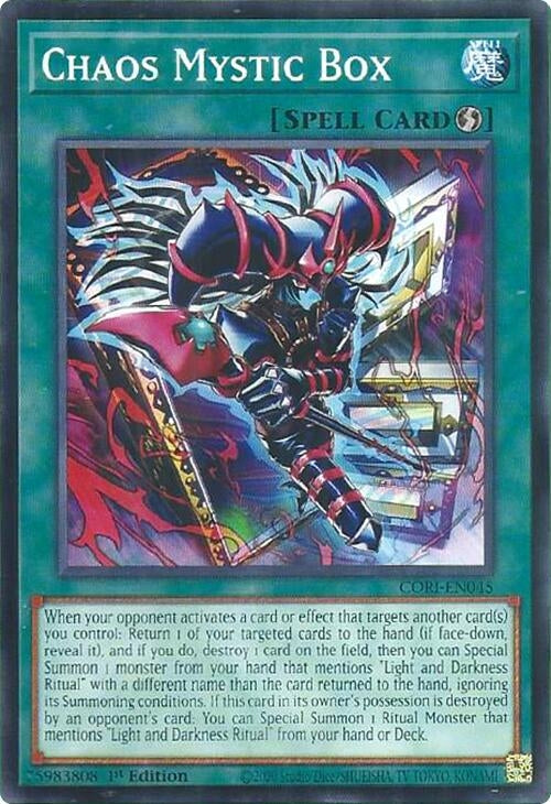 Chaos Mystic Box (CORI-EN045) Common [PREORDER - Llegada: 11/08]