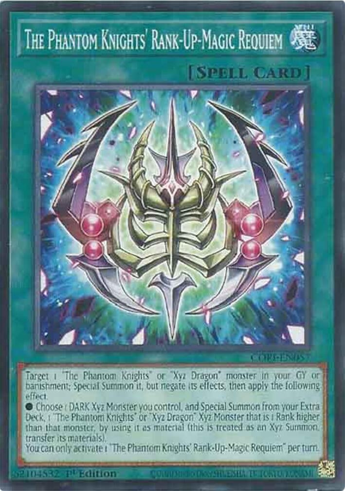 The Phantom Knights' Rank-Up-Magic Requiem (CORI-EN057) Common [PREORDER - Llegada: 11/08]