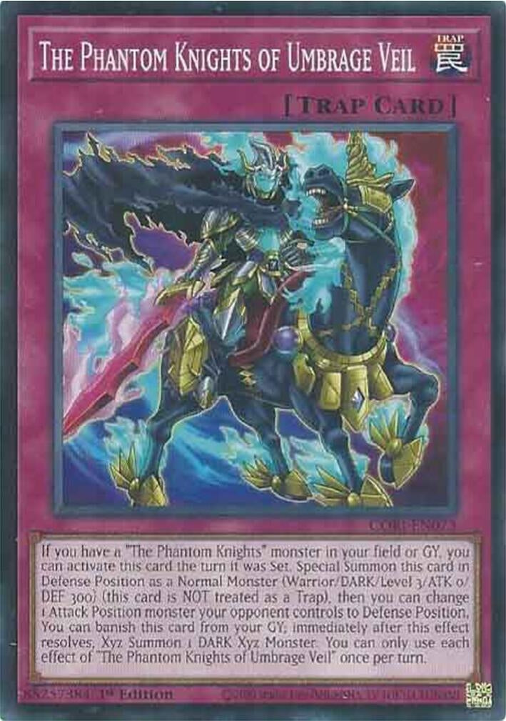 The Phantom Knights of Umbrage Veil (CORI-EN073) Common [PREORDER - Llegada: 11/08]