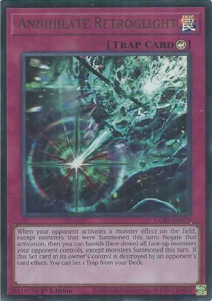 Annihilate Retroglight (CORI-EN079) Ultra Rare [PREORDER - Llegada: 11/08]