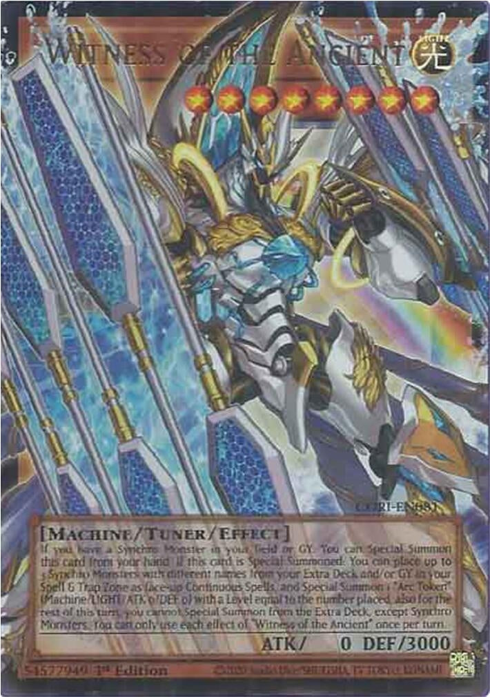 Witness of the Ancient (Extended Art) (CORI-EN081) Ultra Rare [PREORDER - Llegada: 11/08]