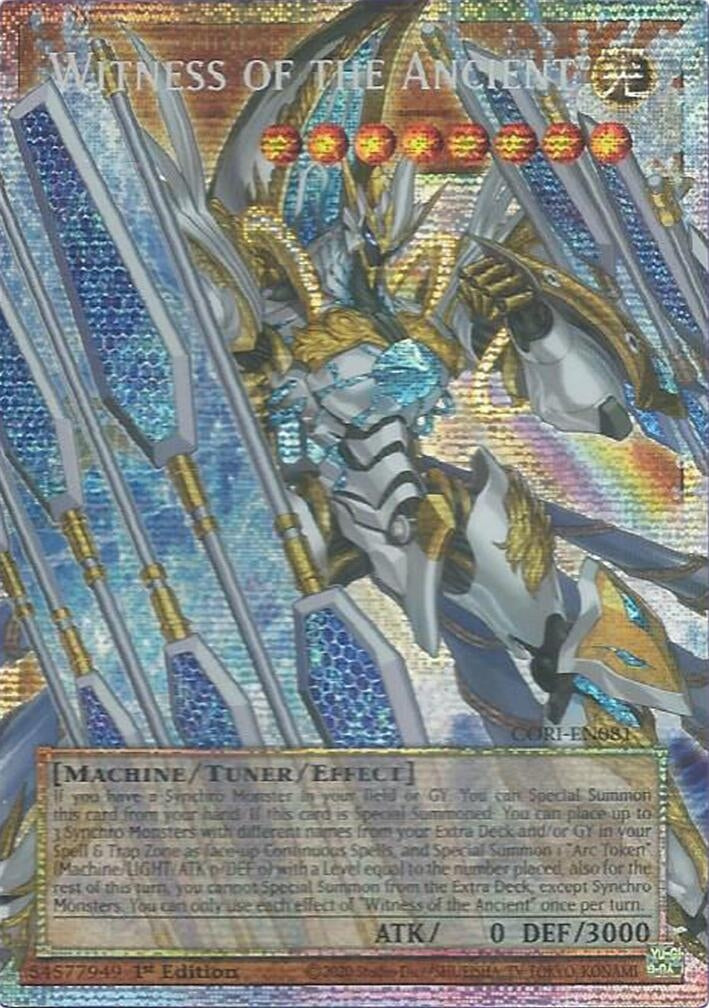 Witness of the Ancient (Extended Art) (CORI-EN081) Starlight Rare [PREORDER - Llegada: 11/08]