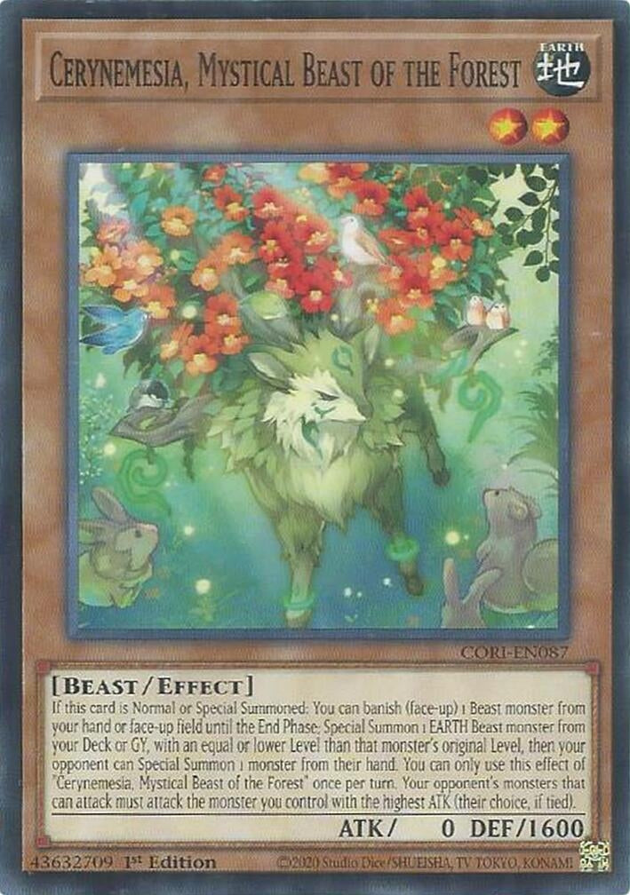Cerynemesia, Mystical Beast of the Forest (CORI-EN087) Common [PREORDER - Llegada: 11/08]