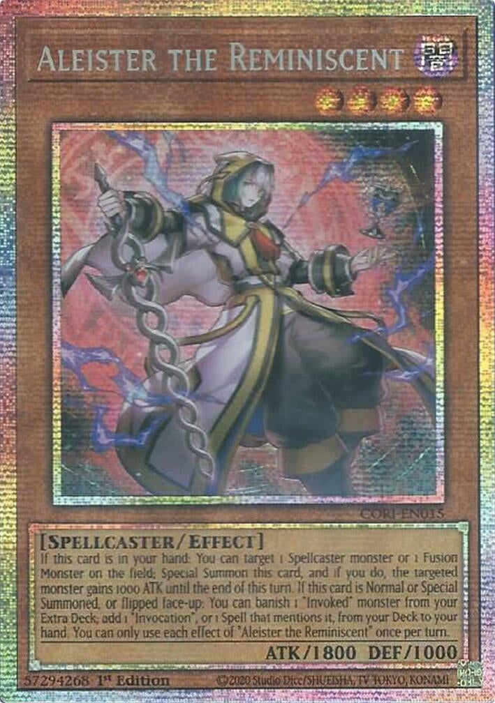 Aleister the Reminiscent (CORI-EN015) Starlight Rare [PREORDER - Llegada: 11/08]