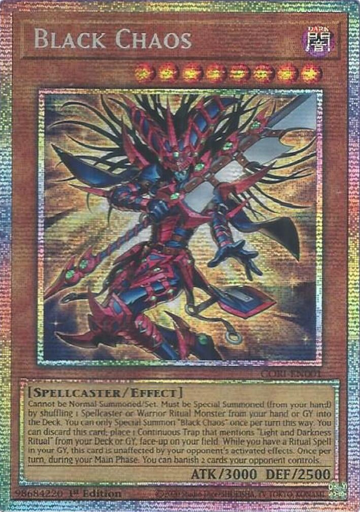 Black Chaos (CORI-EN001) Starlight Rare [PREORDER - Llegada: 11/08]