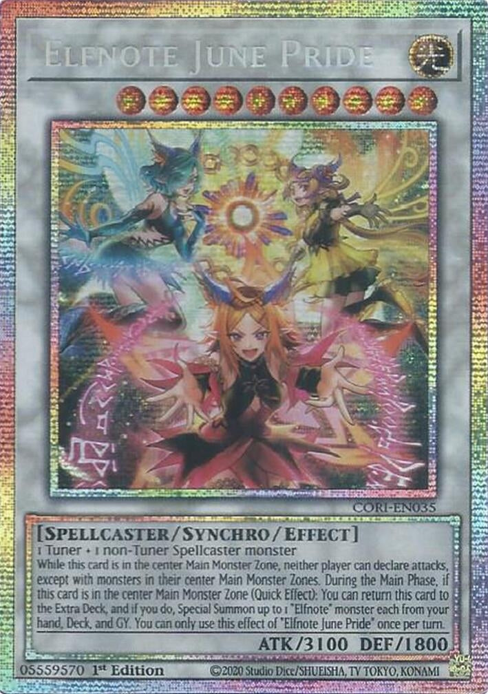 Elfnote June Pride (CORI-EN035) Starlight Rare [PREORDER - Llegada: 11/08]