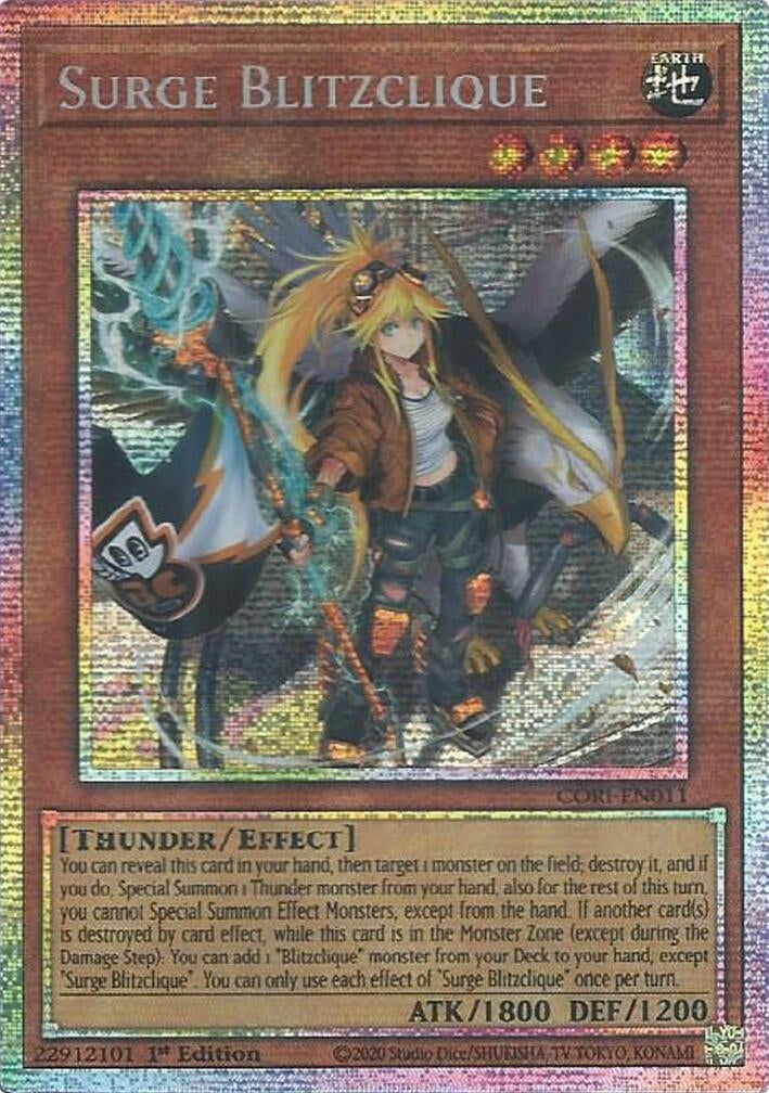 Surge Blitzclique (CORI-EN011) Starlight Rare [PREORDER - Llegada: 11/08]