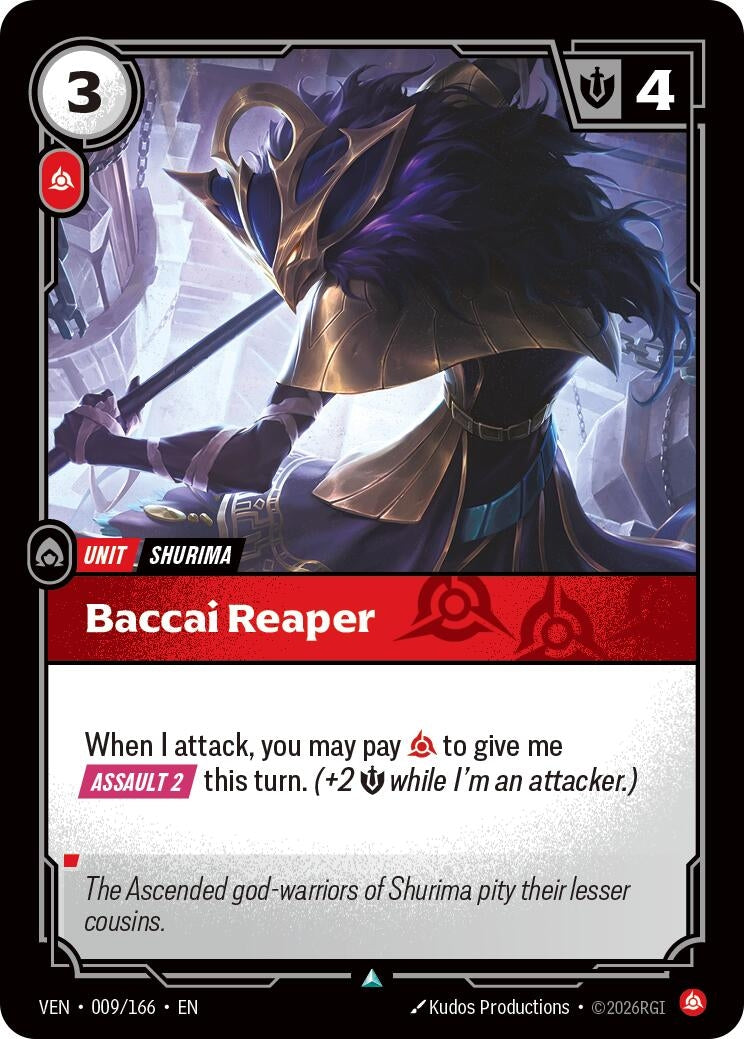 (VEN-009/166) Baccai Reaper - Uncommon