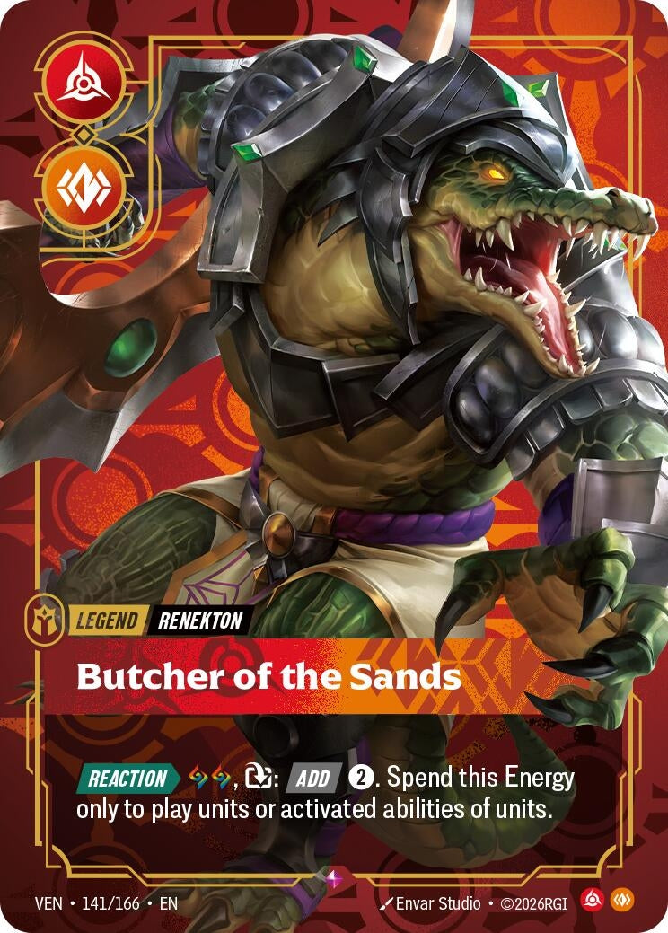 (VEN-141/166) Renekton, Butcher of the Sands - Rare