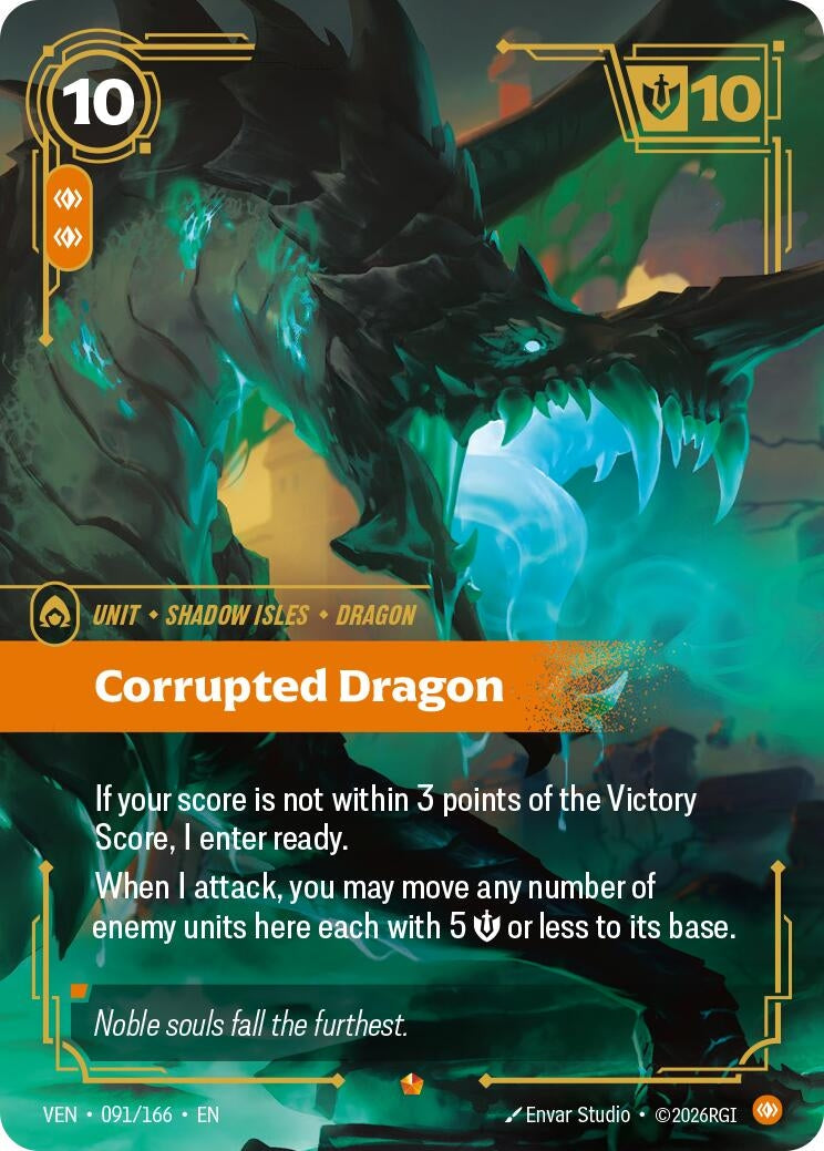 (VEN-091/166) Corrupted Dragon - Epic