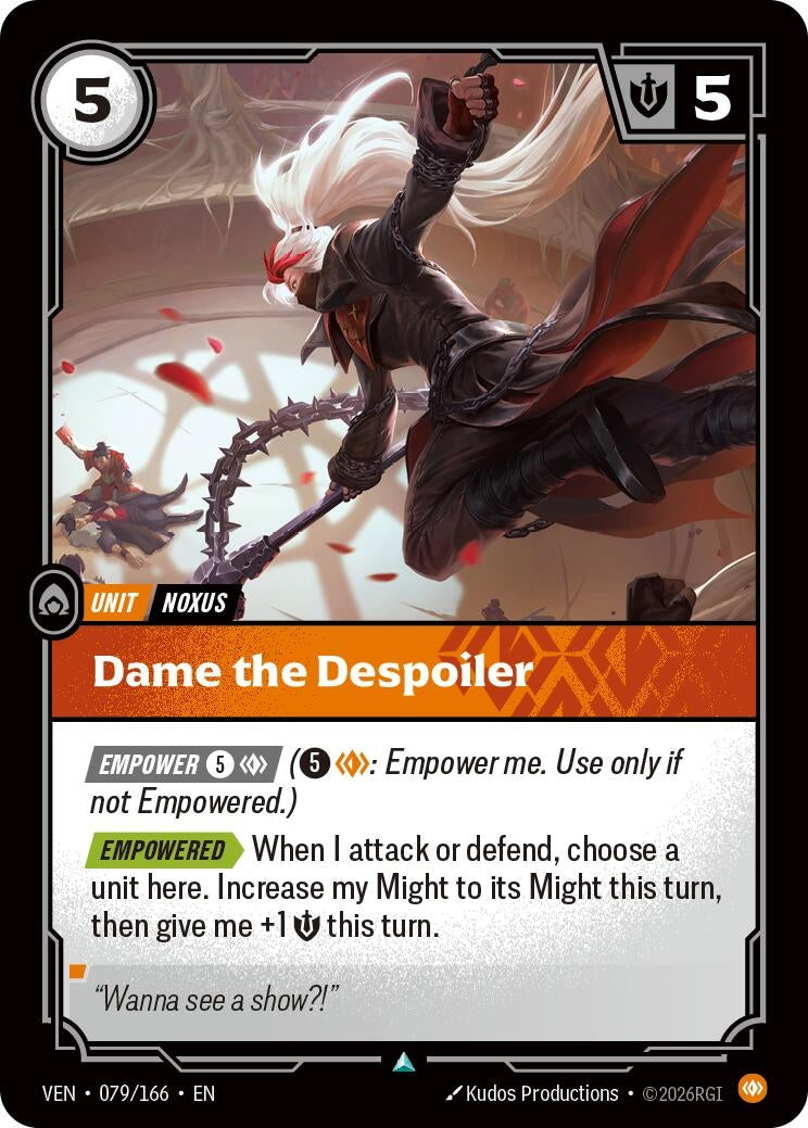 (VEN-079/166) Dame the Despoiler - Uncommon