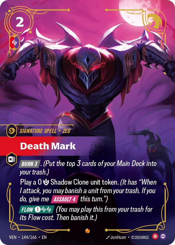 (VEN-144/166) Death Mark - Epic