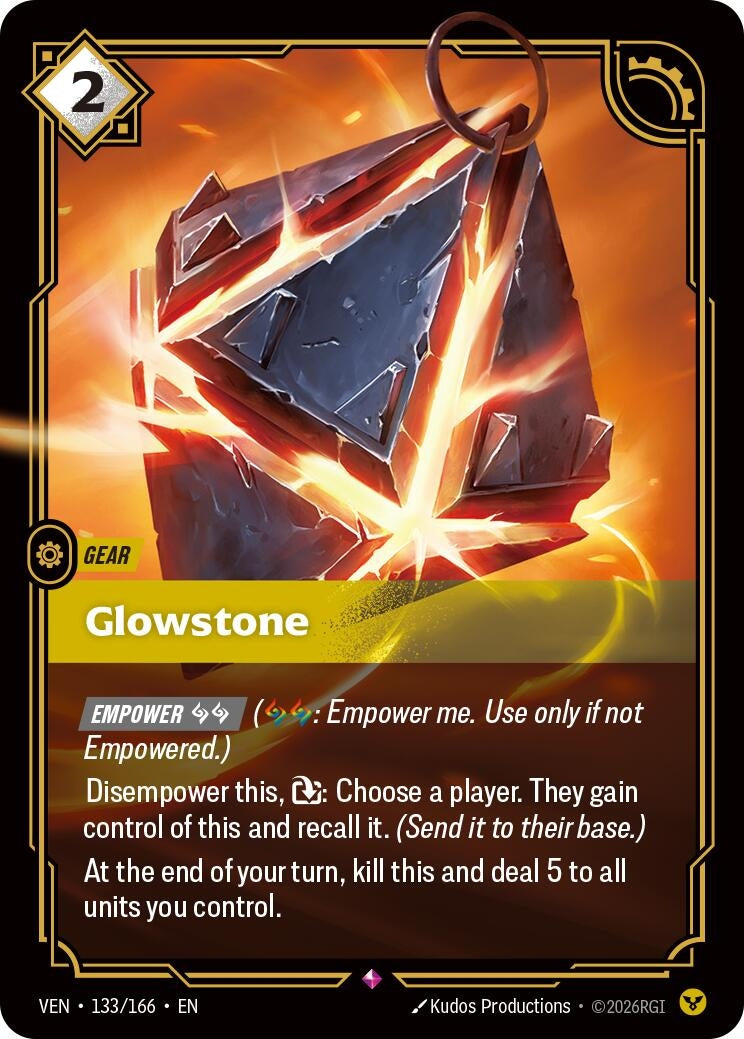 (VEN-133/166) Glowstone - Rare