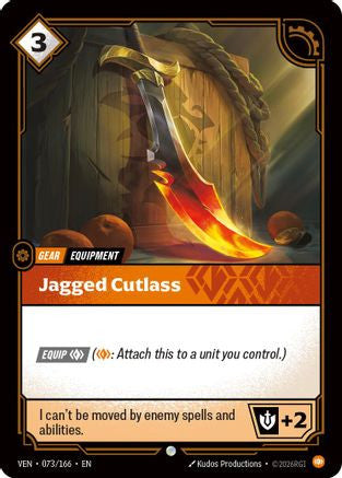 (VEN-073/166) Jagged Cutlass - Common