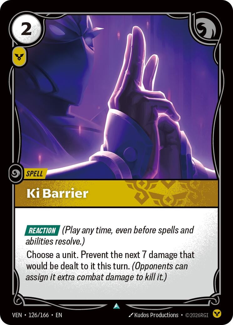 (VEN-126/166) Ki Barrier - Uncommon