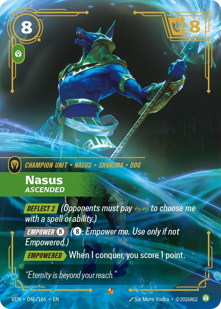 (VEN-046/166) Nasus, Ascended - Epic
