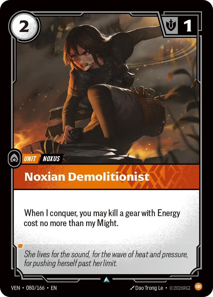 (VEN-080/166) Noxian Demolitionist - Uncommon