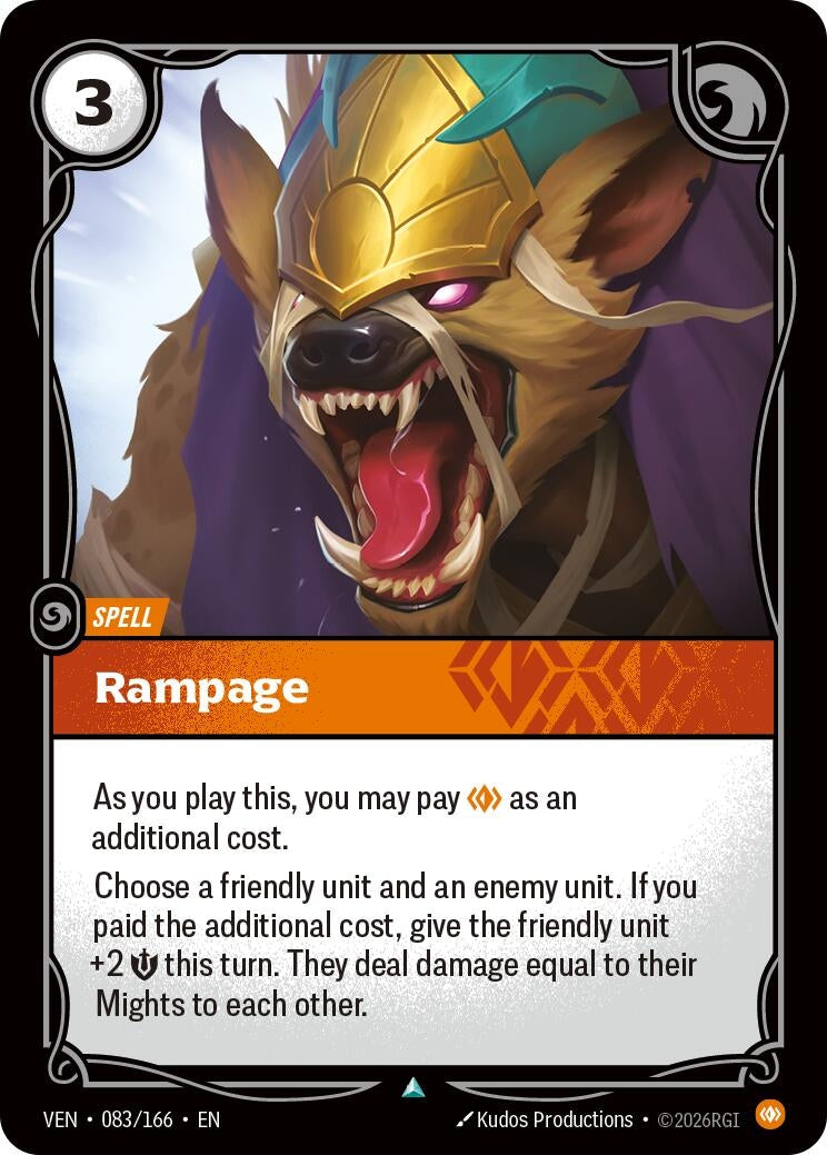 (VEN-083/166) Rampage - Uncommon