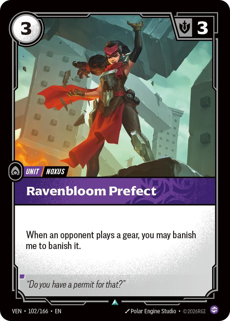 (VEN-102/166) Ravenbloom Prefect - Uncommon