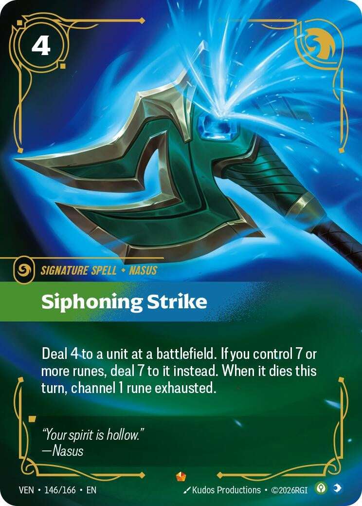 (VEN-146/166) Siphoning Strike - Epic