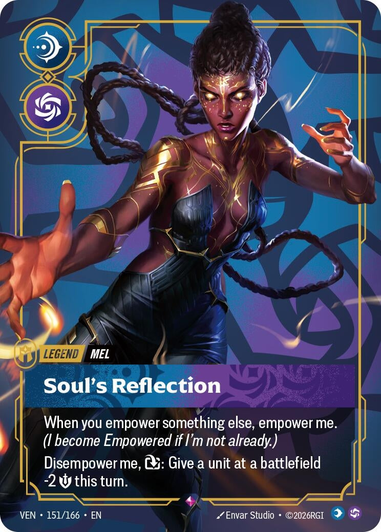 (VEN-151/166) Mel, Soul's Reflection - Rare