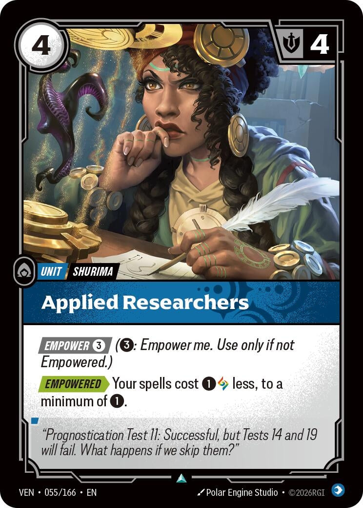(VEN-055/166) Applied Researchers - Uncommon