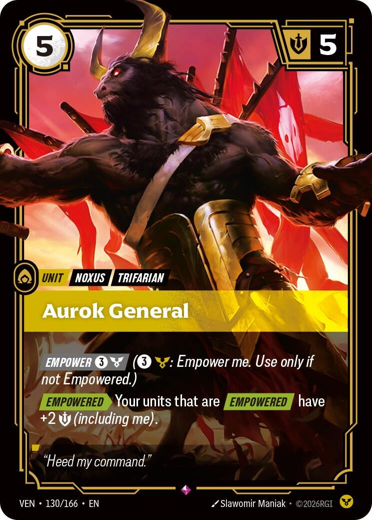 (VEN-130/166) Aurok General - Rare