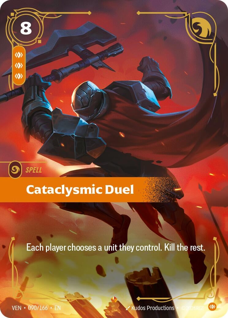 (VEN-090/166) Cataclysmic Duel - Epic